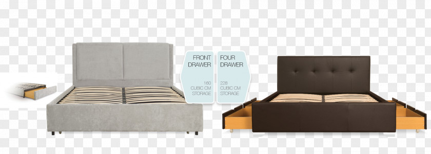 Bed Frame Headboard Couch Studio Apartment PNG