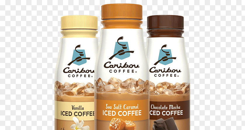 Coffee Bottle Iced Caffè Mocha Caribou PNG