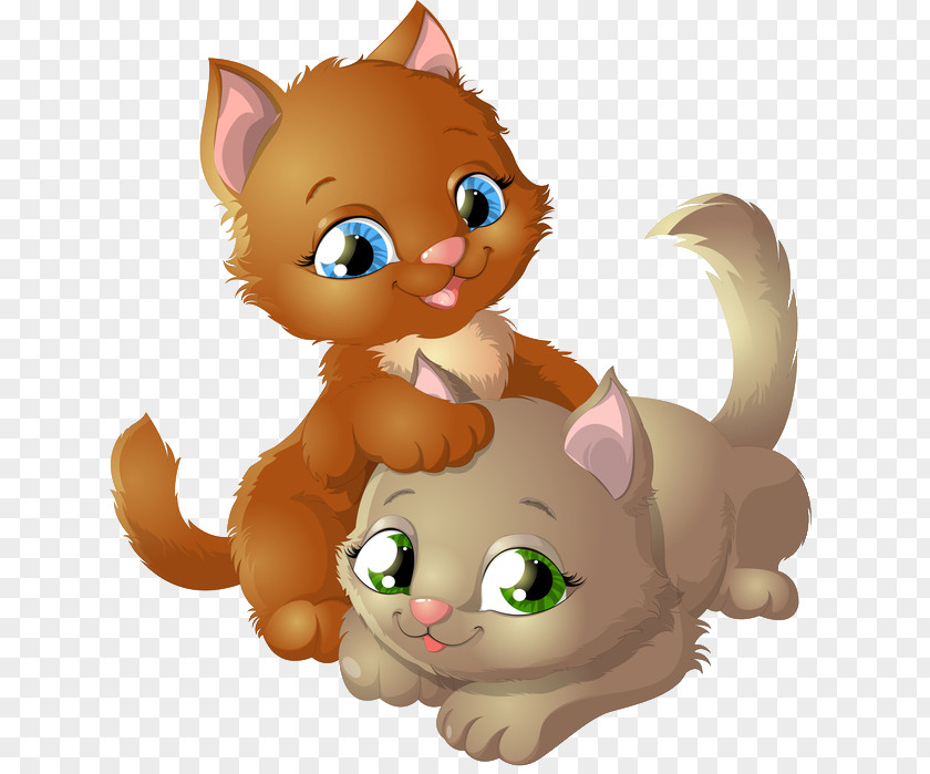 Kitten Cat Puppy Drawing PNG
