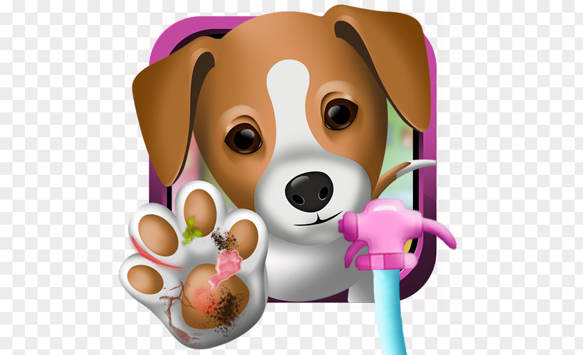 Puppy Love Beagle Dog Breed Companion PNG