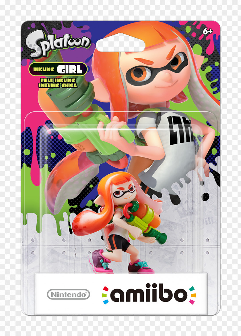 Splatoon 2 Amiibo Super Smash Bros. For Nintendo 3DS And Wii U PNG