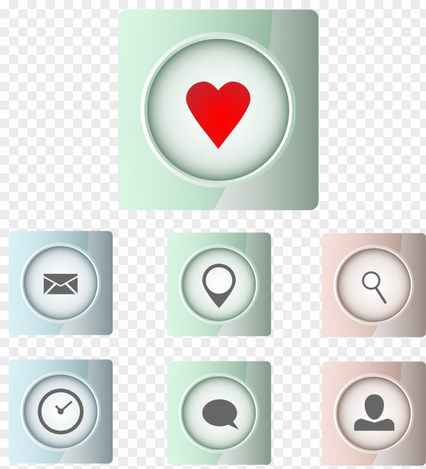 Vector Buttons Button User Interface Download PNG