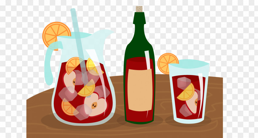 Vector Juice Sangria Wine Cocktail Soft Drink PNG