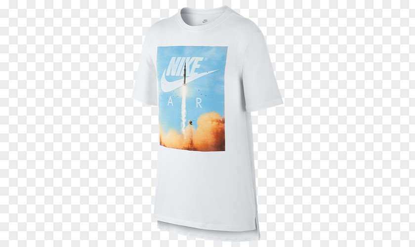 White Short Sleeve T-shirt Clothing Nike PNG