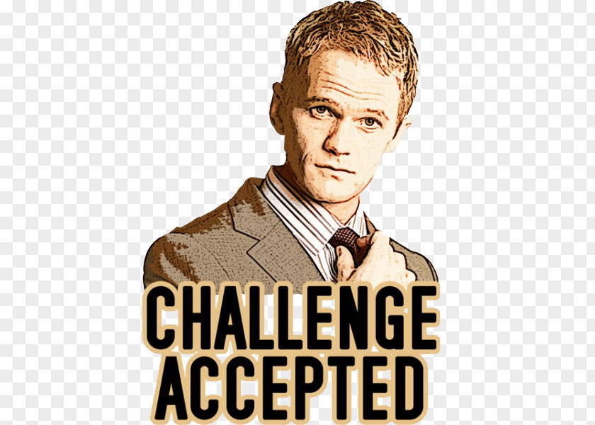 Challenge Accepted Joey Stinson Barney How I Met Your Mother Television Show PNG