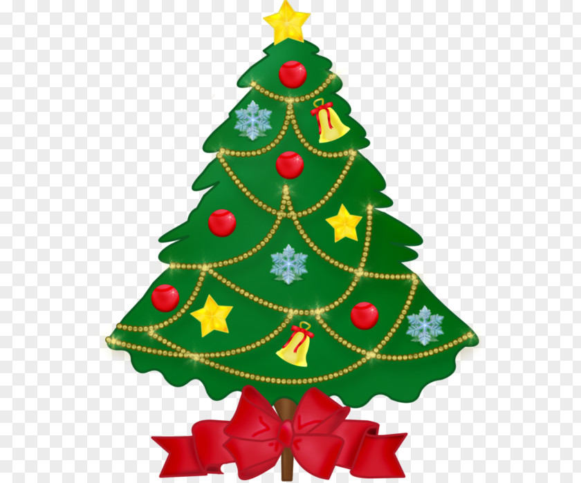 Christmas Tree New Year Ded Moroz Santa Claus Ornament PNG