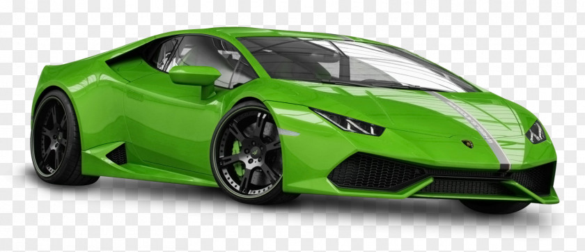 Green Lamborghini Huracan Car 2015 Gallardo Aventador PNG