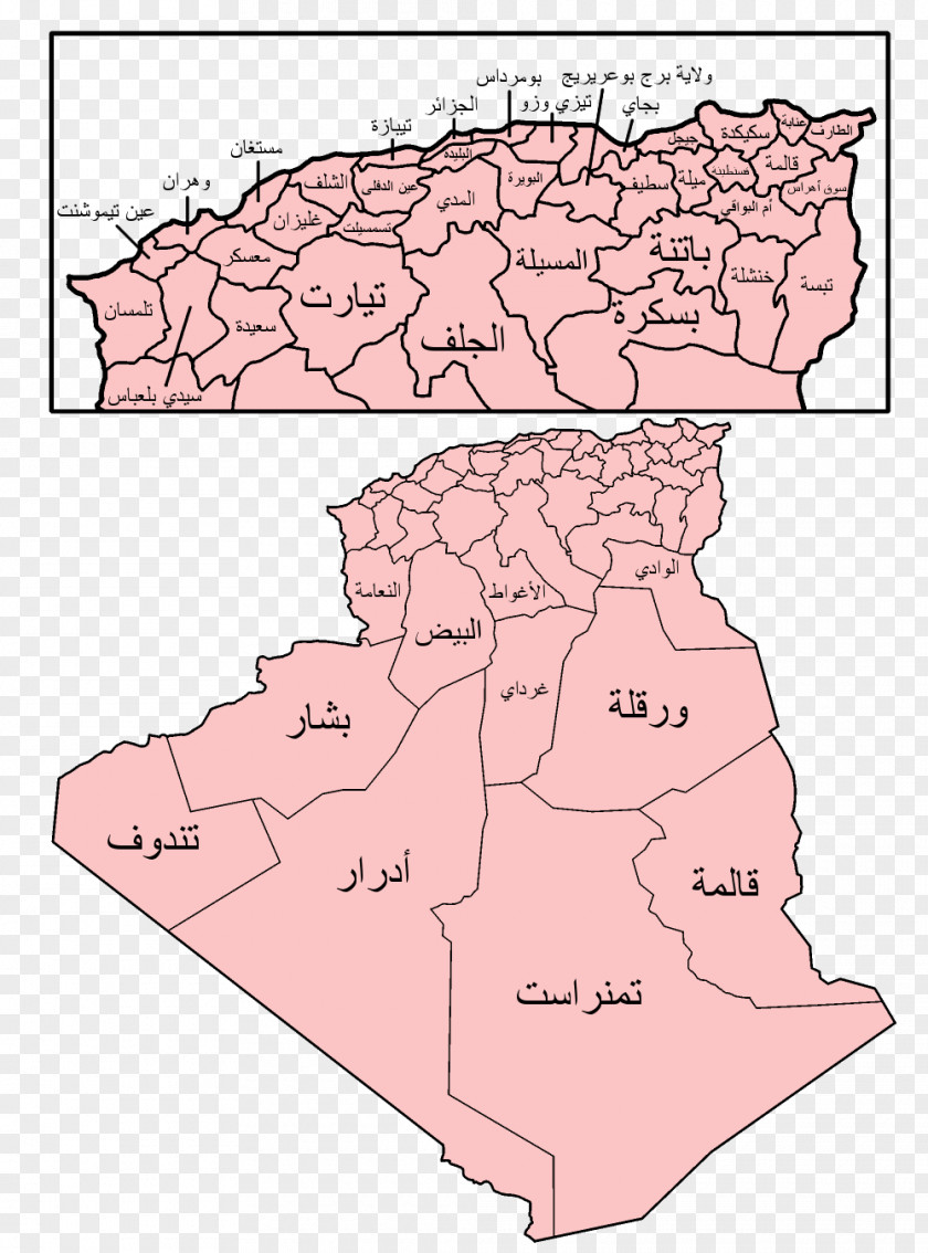 Map Algiers Wilayah Central Atlas Tamazight Berber Languages PNG