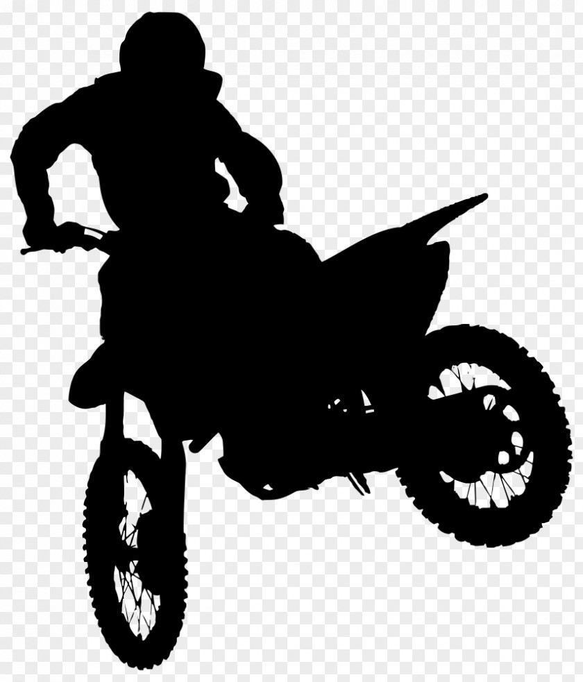 Motocross Freestyle Motorcycle Silhouette Clip Art PNG