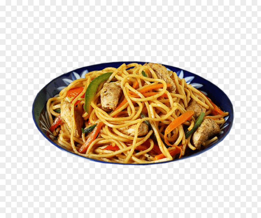 Rice Noodle Chow Mein Chinese Noodles Singapore-style Lo Fried PNG