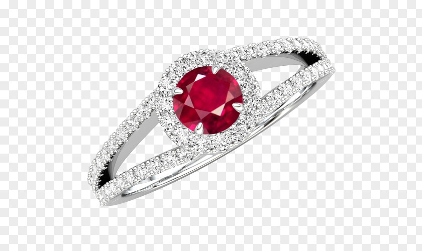 Ruby Ring Jewellery Diamond Birthstone PNG