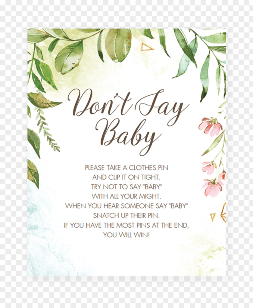 Wedding Infant Invitation Baby Shower Sign Language PNG