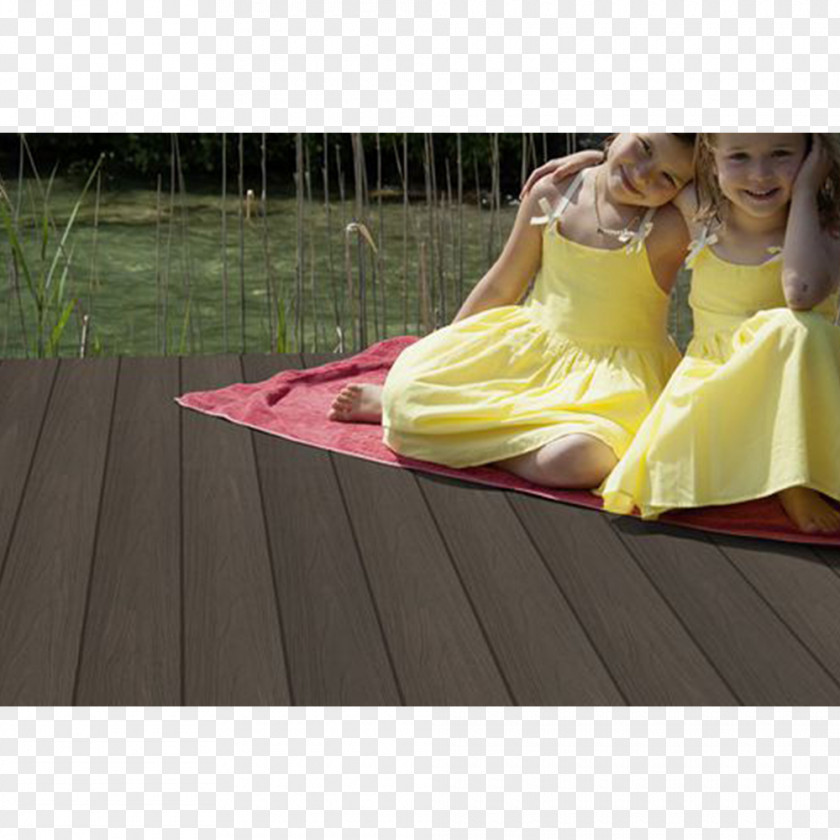 Wooden Decking Floor Deck Composite Lumber Terrace Material PNG