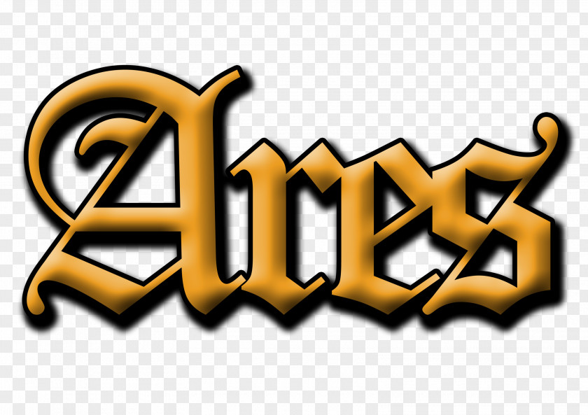 Ares Logo Brand Font PNG