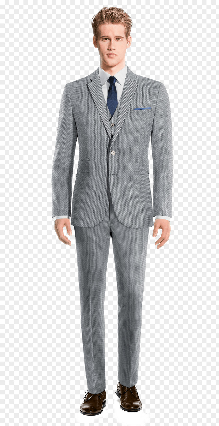 Business Trousers Sport Coat Pants Blue Tweed Suit PNG