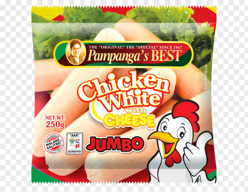 Cheese Chicken Hot Dog Junk Food Pampanga's Best Plant Snack PNG