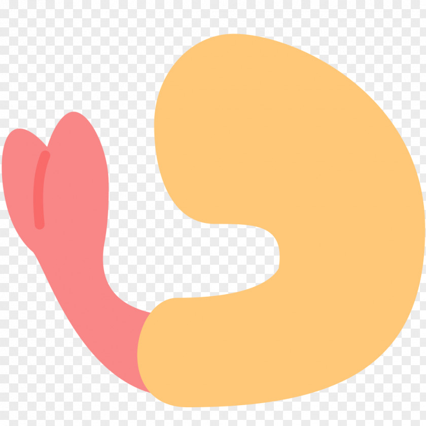 Emoji Fried Shrimp Tempura Fish PNG