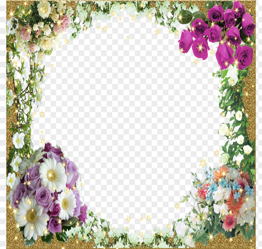 Flower Frame Drxe3o Floral Design Poetry Screenshot PNG