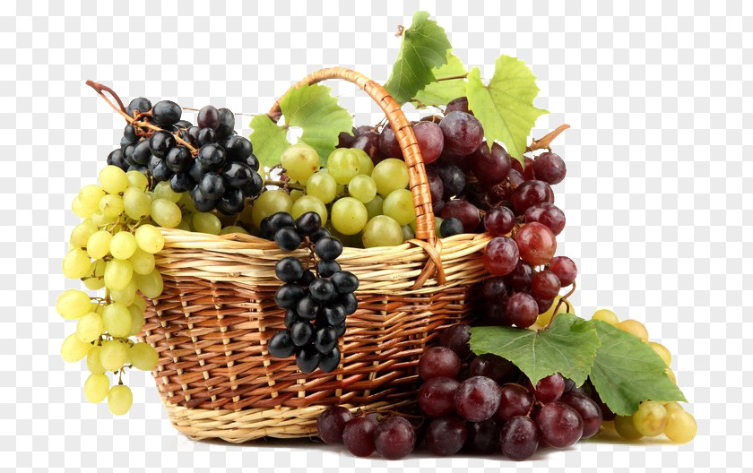 Grape Common Vine Basket Stock Photography PNG