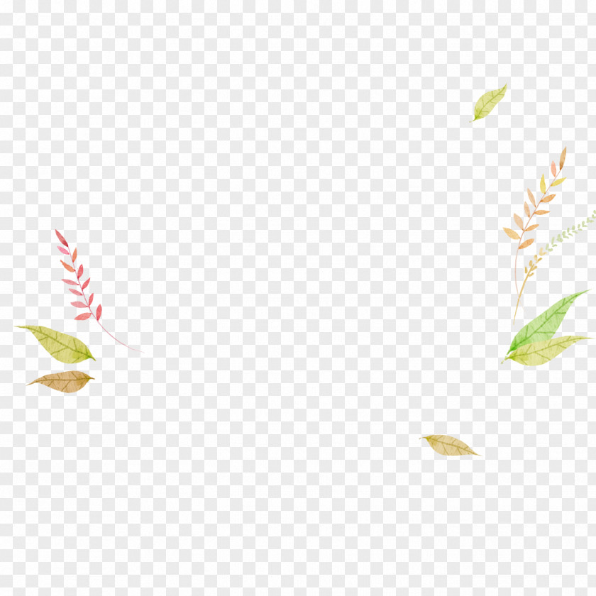 Leaves Yellow Petal Angle Pattern PNG