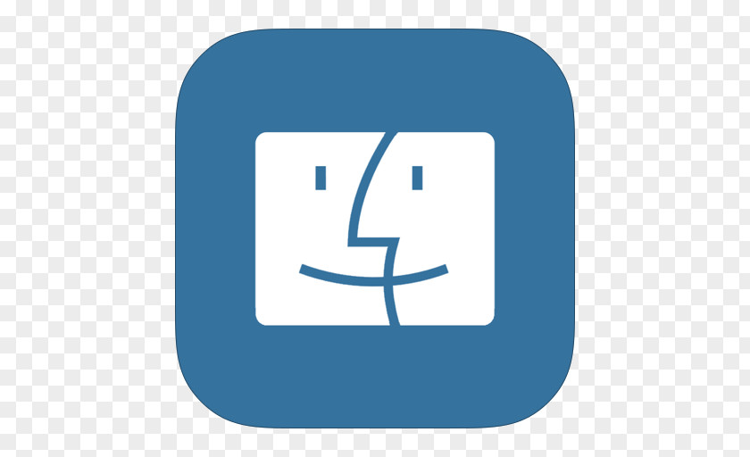 MetroUI Folder OS Mac Finder Blue Area Text Brand PNG