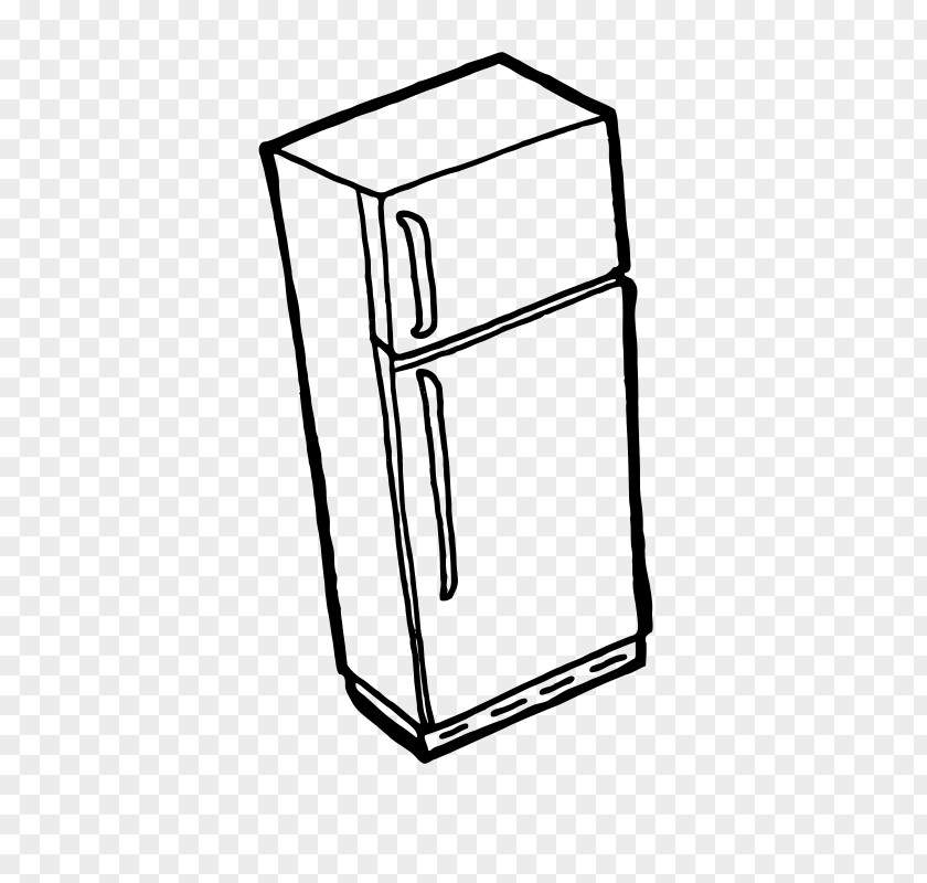 Refrigerator Home Appliance Freezers Clip Art PNG