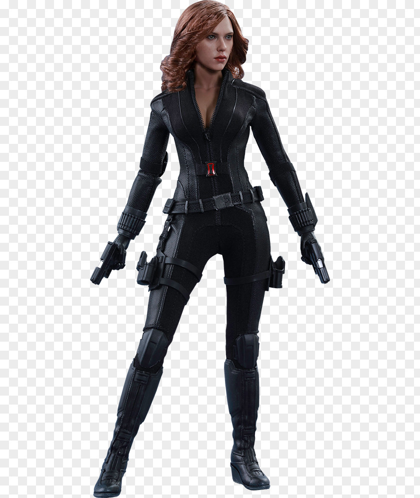 Scarlett Johansson Black Widow Captain America: Civil War Hot Toys Limited PNG