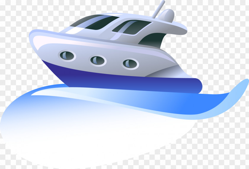 A Ship In Blue Sails Boat Solo Motorcycle Run Watercraft PNG
