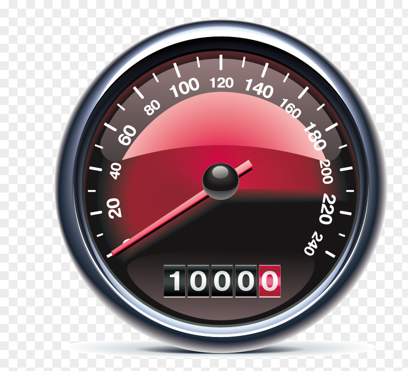 Automobile Speedometer Vector Material Car Odometer Icon PNG