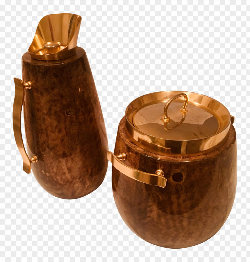Ice Bucket Budweiser Copper PNG