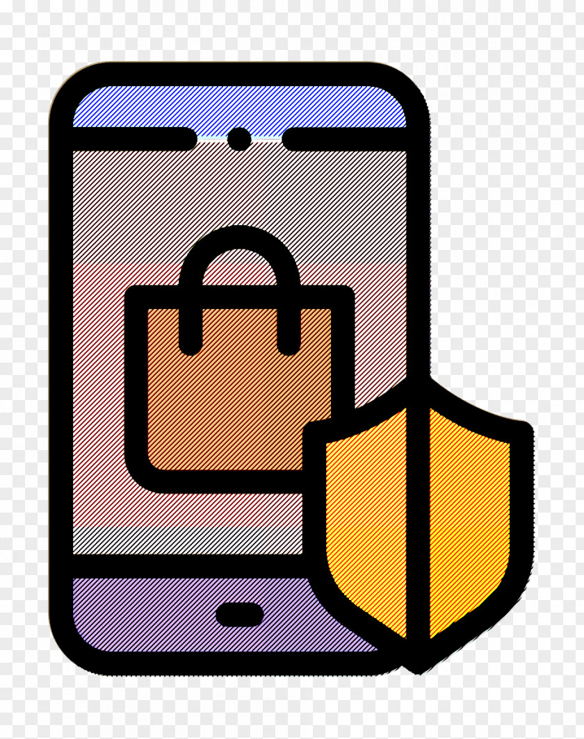 Online Shopping Icon Secure PNG