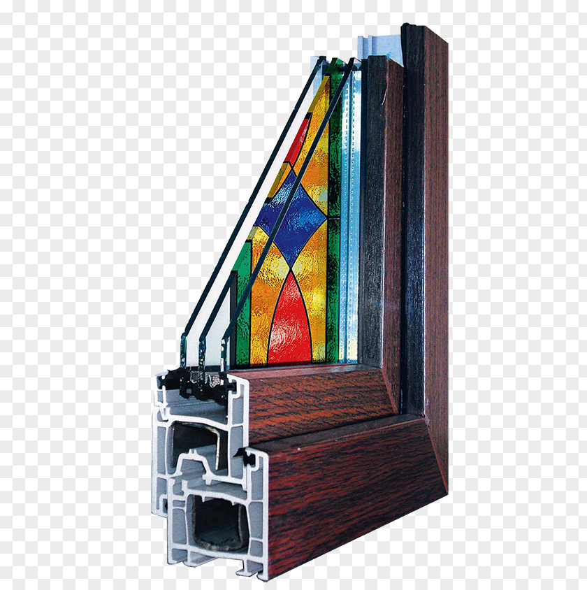 Window Stained Glass Building Insulated Glazing PNG