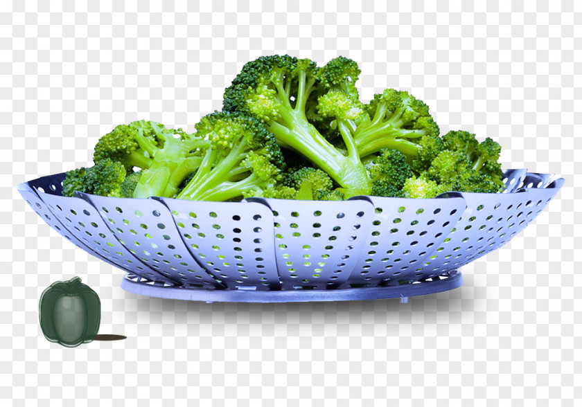A Creative Broccoli Food Steamer Kitchen Vegetable Boiling PNG