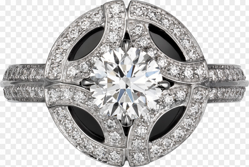 Black Gold Rings Cost Ring Białe Złoto Diamond Carat PNG