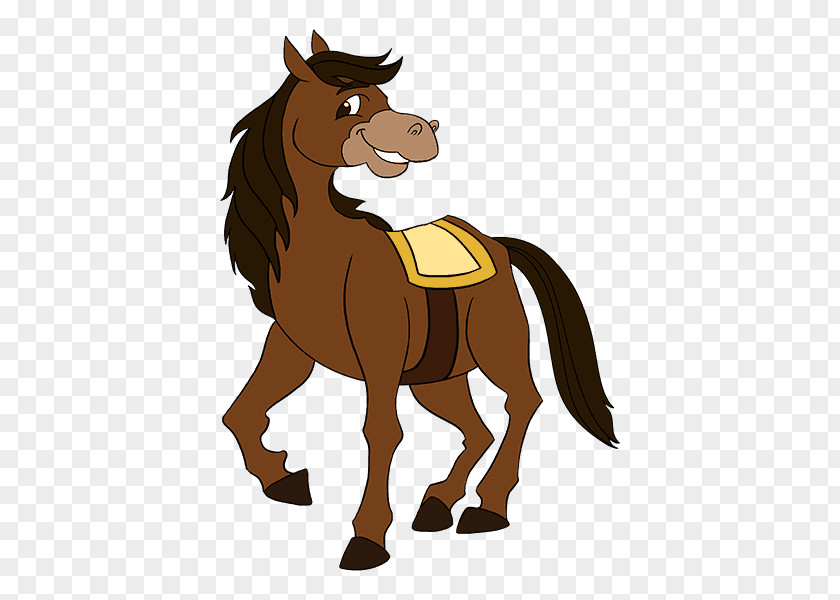 Horse Riding Mustang Clydesdale Drawing Cartoon PNG