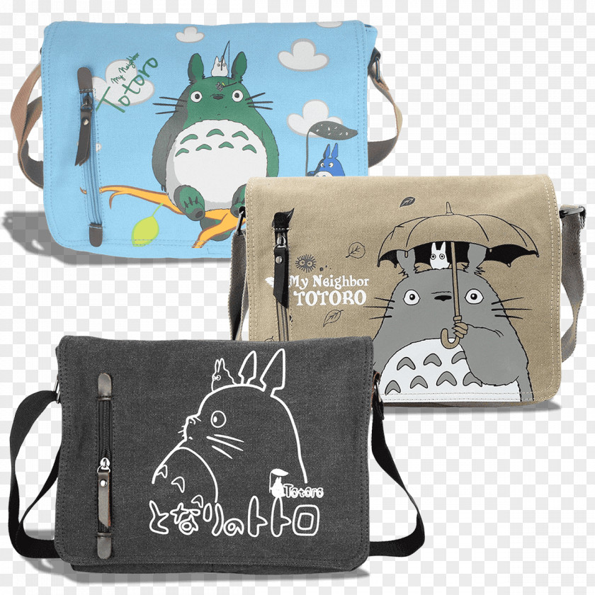 Sling Bag Handbag Tatsuo Kusakabe My Neighbor Totoro Canvas Messenger Bags PNG