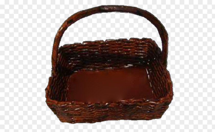 Bakery Leather Basket PNG