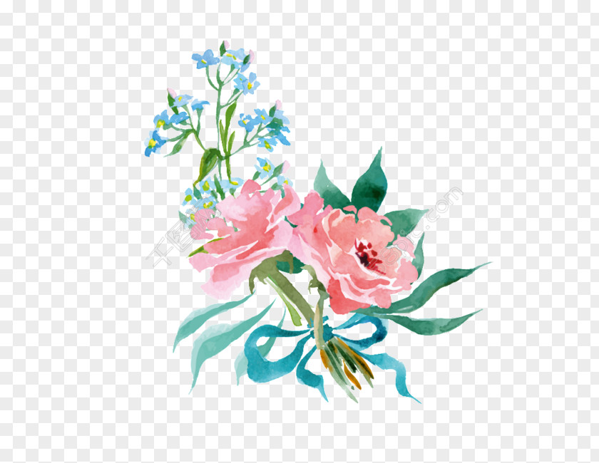 Boquet Ornament Floral Design Cut Flowers Flower Bouquet Garden Roses PNG