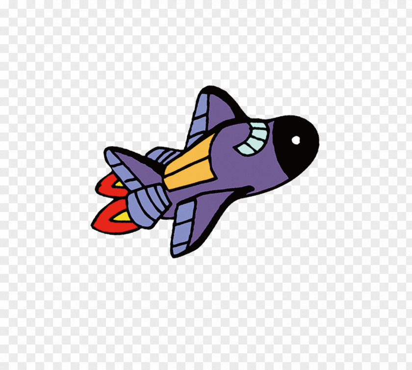 Cartoon Airplane Aircraft Helicopter PNG