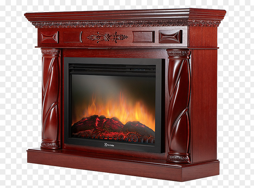 Electric Fireplace Electricity Insert Mantel PNG