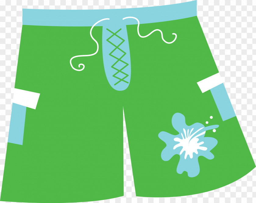 Flip Flop Swim Briefs Trunks Swimsuit Clip Art PNG