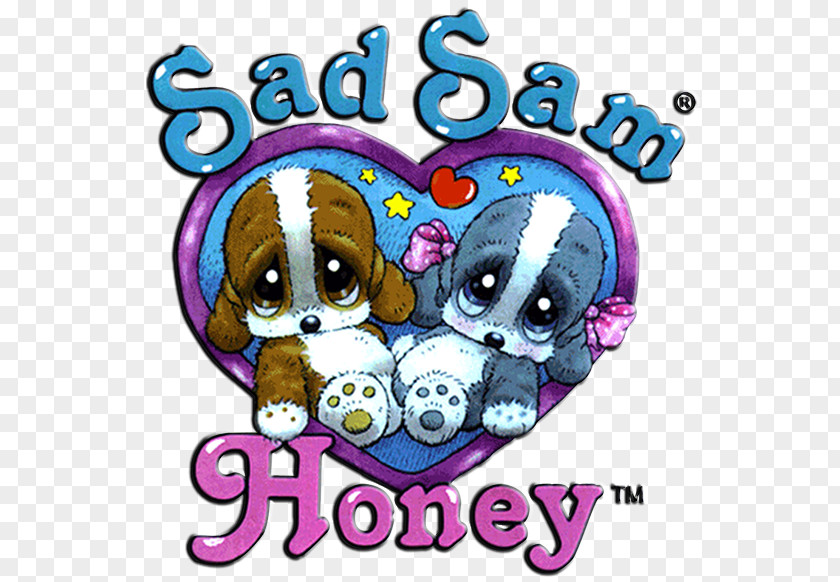 Sad Puppy Dog Honey Sadness Chewing Gum PNG