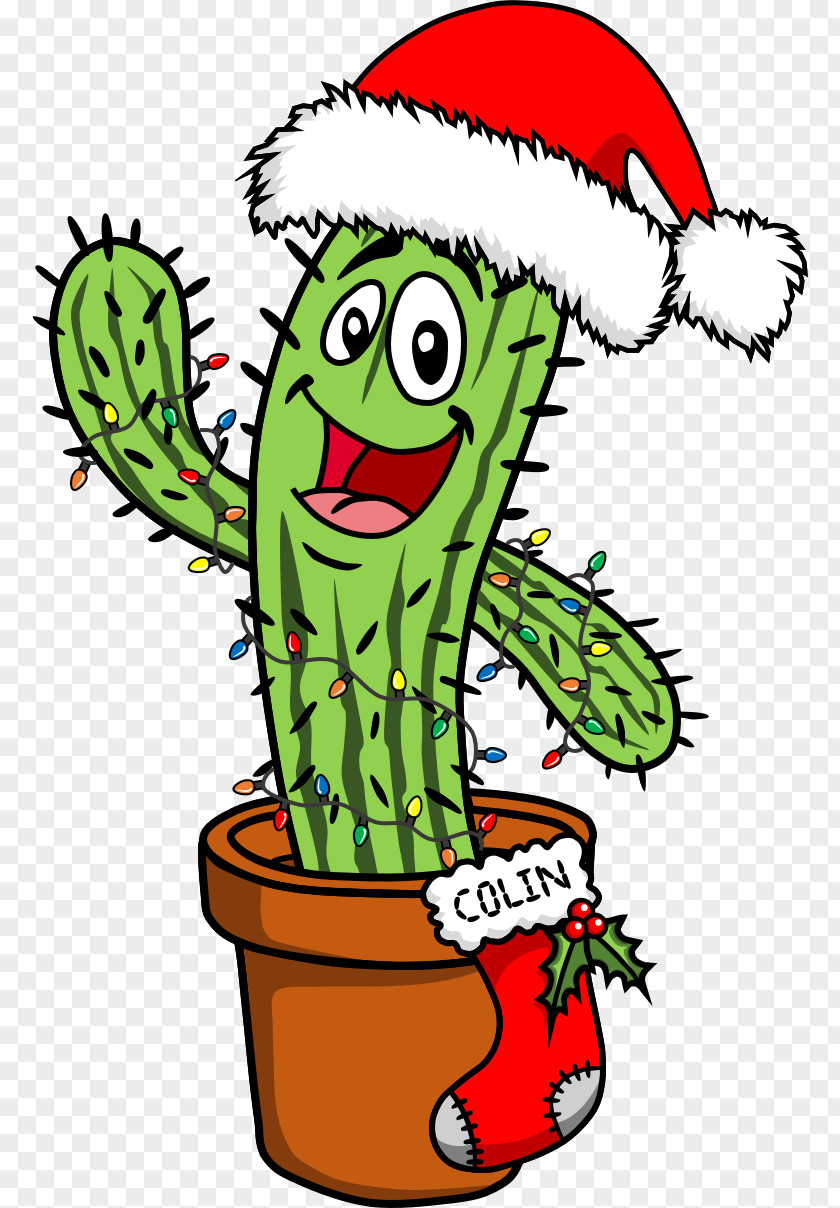 Cactus Clip Art Schlumbergera Illustration Christmas Day PNG