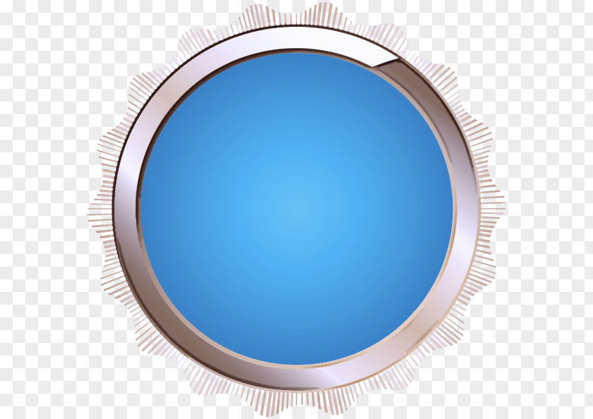 Mirror Material Property Blue Aqua Cobalt Azure Circle PNG