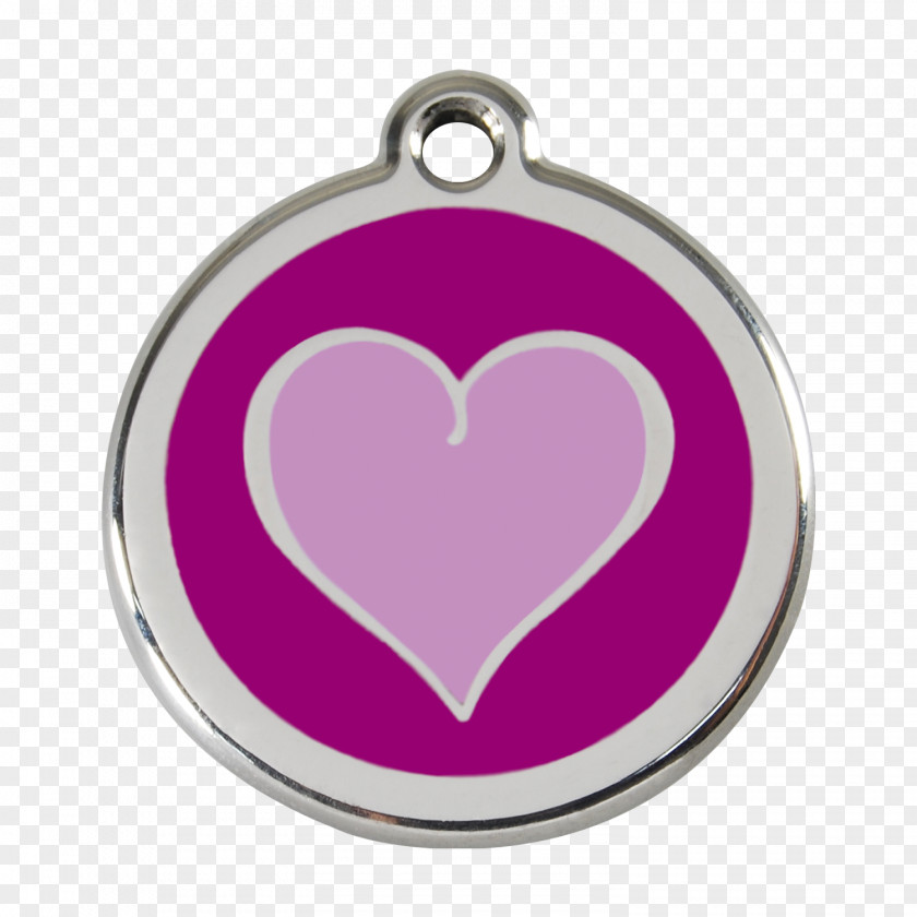 Red And Purple Hearts Dog Dingo Pet Tag Puppy PNG