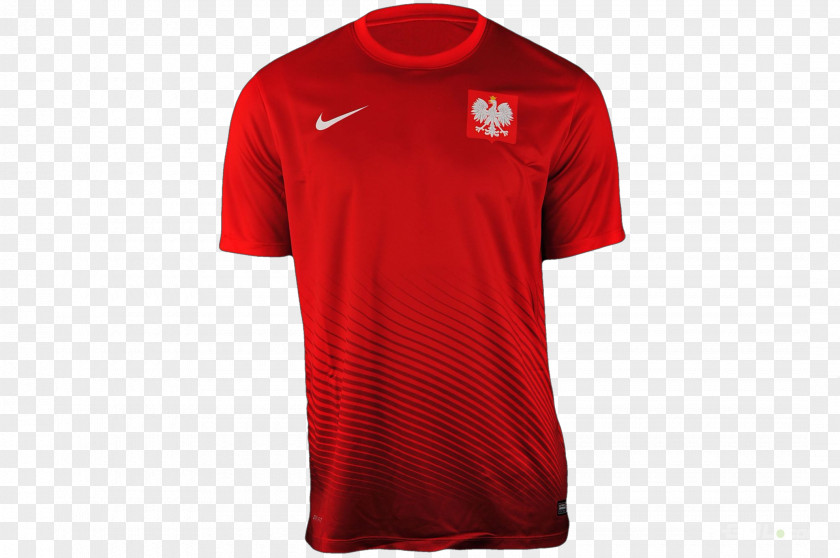 T-shirt UEFA Euro 2016 Poland National Football Team Sports Fan Jersey PNG
