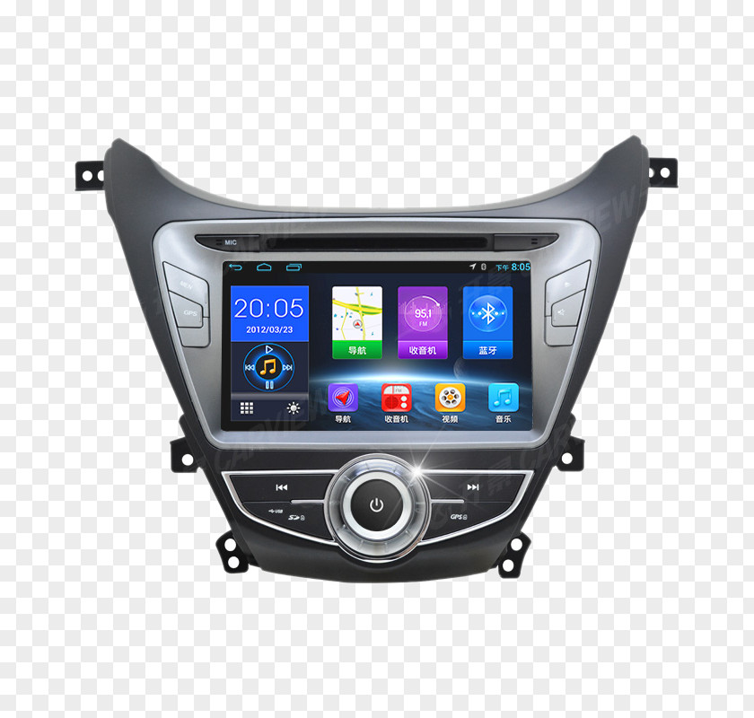 Driving Multifunction Navigation 2014 Hyundai Elantra Car Tucson GPS Device PNG