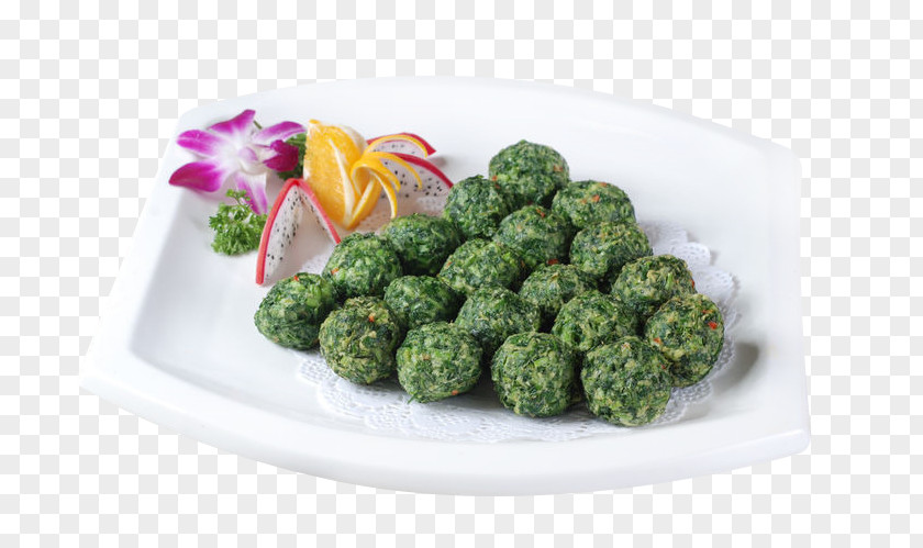 Vegetable Balls Glebionis Coronaria Hot Pot Sweet Potato Food PNG