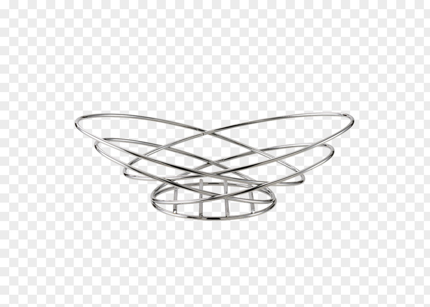 Wire Basket Bread White PNG