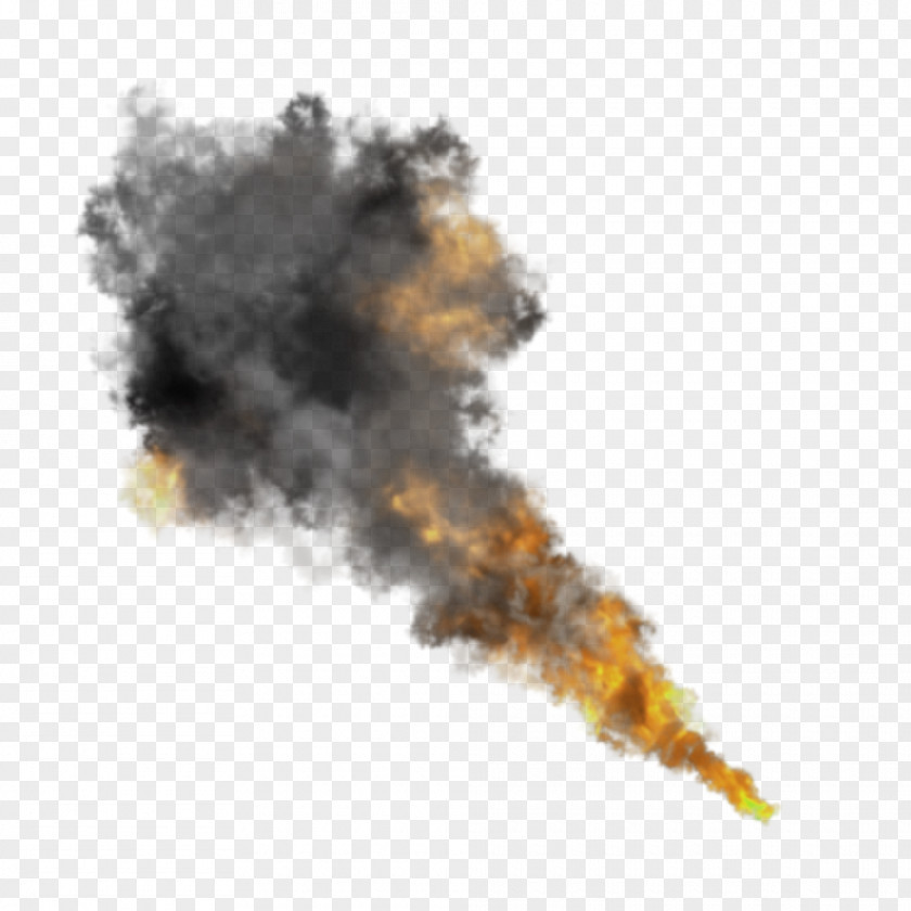 Fire Smoke Flame PNG Flame, Effect Element, brown smoke clipart PNG